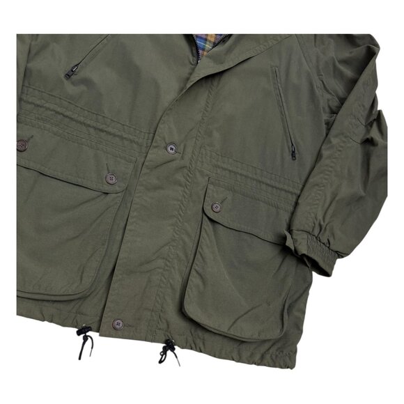 TIMBERLAND Vintage 90s Weathergear Green Casual Jacket Mens Large - Picture 6 of 6